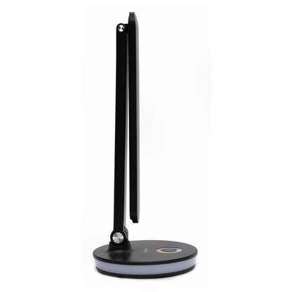 PLATINET RGB 12W LED TABLE LAMP WITH USB CHARGING POINT BLACK