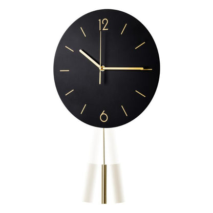 PLATINET WALL CLOCK LARK BLACK PZLKB 30cm