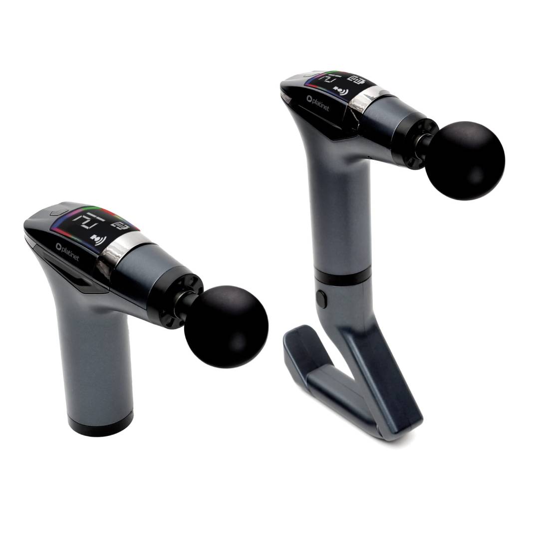 PLATINET MASSAGE GUN 1500mAh 2400-3200RPM 4 HEADS