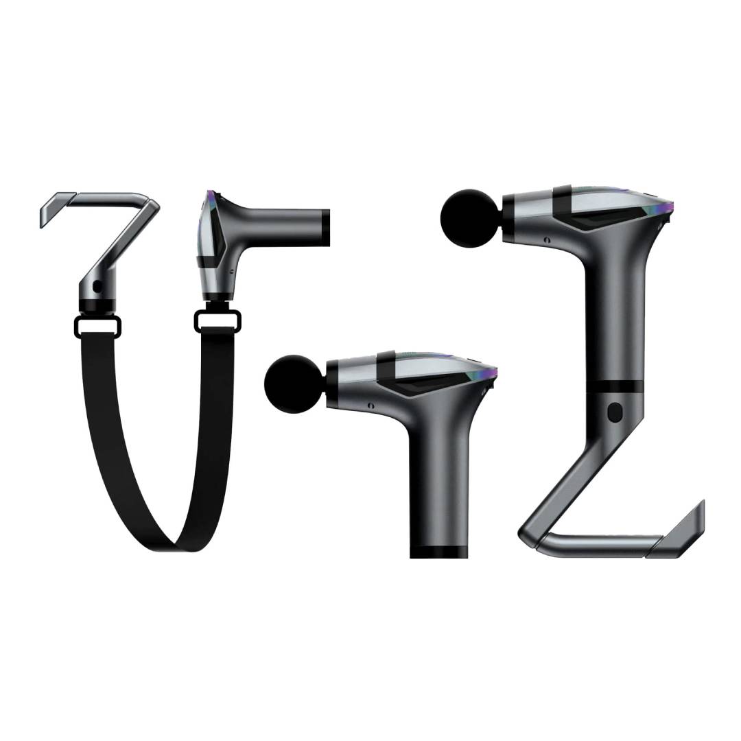 PLATINET MASSAGE GUN 1500mAh 2400-3200RPM 4 HEADS
