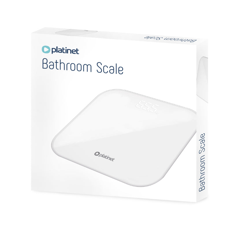 PLATINET BATHROOM SCALE 180 KG WHITE PBSW
