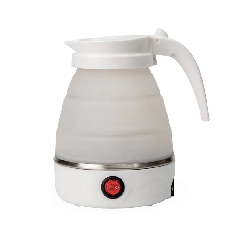 PLATINET HERVIDORA ELECTRICA 0,6L 600W SILICONA PLEGABLE BLANCO