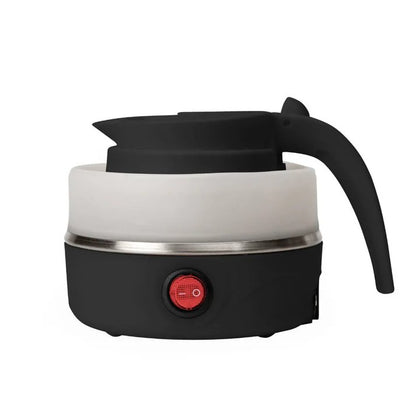 PLATINET HERVIDORA ELECTRICA 0,6L 600W SILICONA PLEGABLE NEGRO