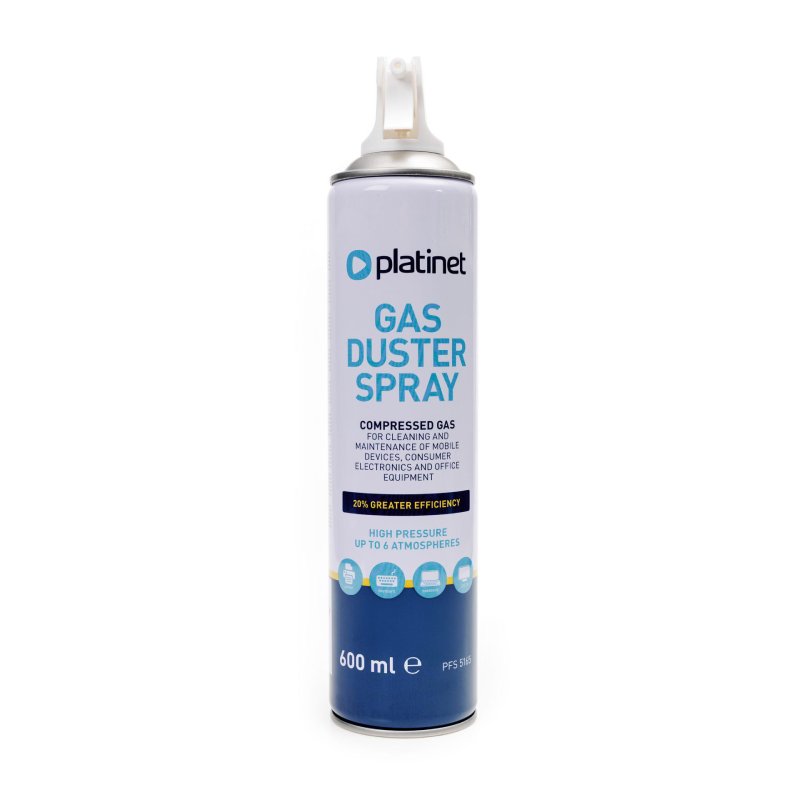 PLATINET AIRE COMPRIMIDO 600ML CON PISTOLA 5165G