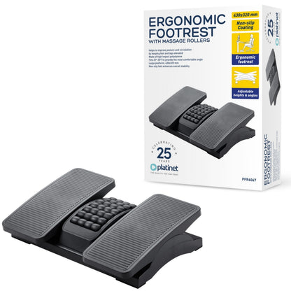 PLATINET REPOSAPIES ERGONOMICO PFR6067 2 NIVELES