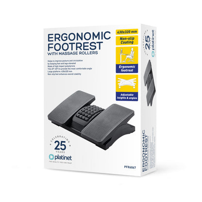 PLATINET REPOSAPIES ERGONOMICO PFR6067 2 NIVELES