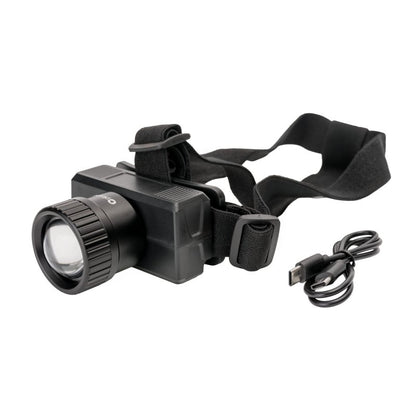 PLATINET LINTERNA FRONTAL LED 10W 1000lm RECARGABLE 3000mAh IPX4