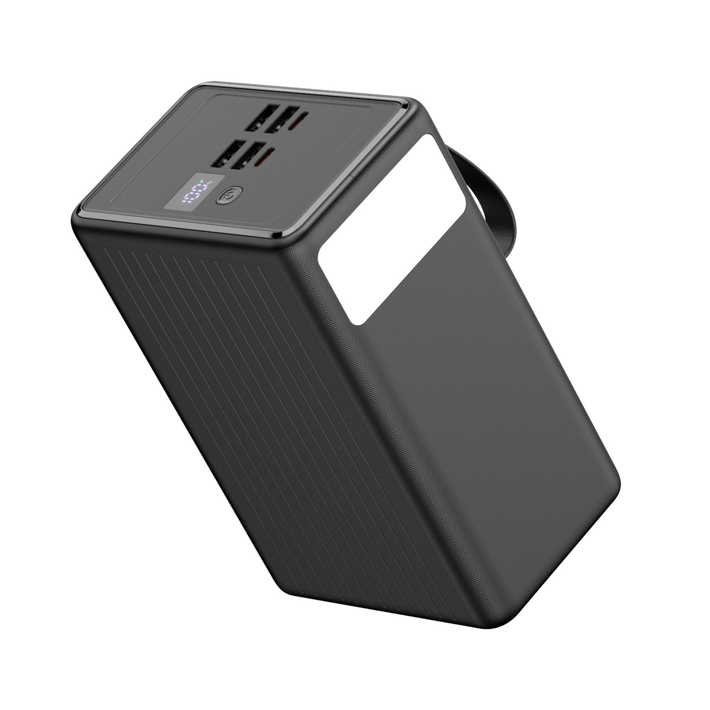 PLATINET POWER BANK LI-PO 80.000mAh 65W PD + CABLE USB-C 1M + LINTERNA PMPB8065