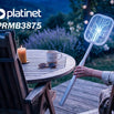 PLATINET MOSQUITERA RAQUETA EXTENSIBLE RECARGABLE1200mAh