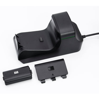 REVENT DOCK CARGA INALAMBRICA MANDO XBOX SERIE X+BATERIA 700mAh NEGRO