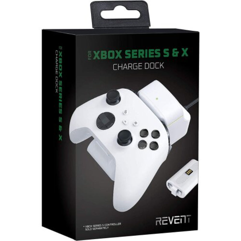 REVENT DOCK CARGA INALAMBRICA MANDO XBOX SERIE S+BATERIA 700mAh BLANCO