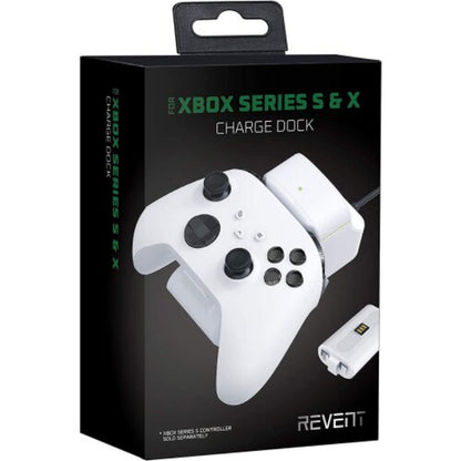 REVENT DOCK CARGA INALAMBRICA MANDO XBOX SERIE S+BATERIA 700mAh BLANCO