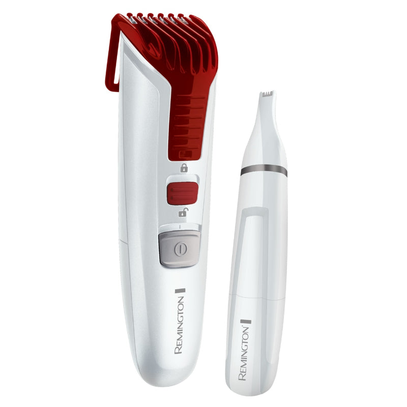REMINGTON 2-EN-1 BARBERO + RECORTADOR FACIAL MB4122