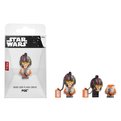 STAR WARS PENDRIVE USB 2.0 16GB TFA POE