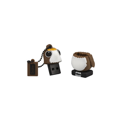 STAR WARS PENDRIVE USB 2.0 16GB TLJ PORG
