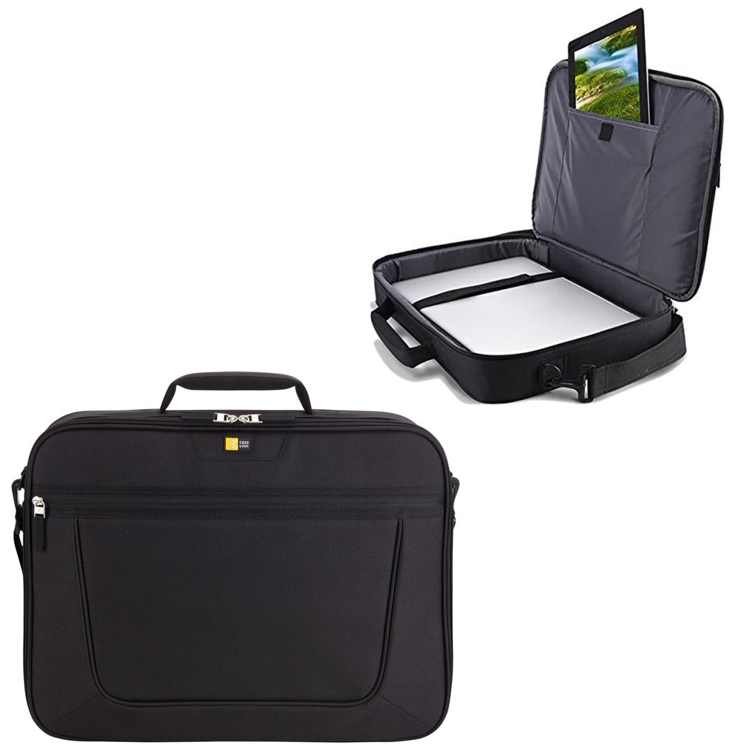 CASE LOGIC MALETIN DE PORTATIL 15.6" PERFIL RIGIDO NEGRO APERTURA LIBRO