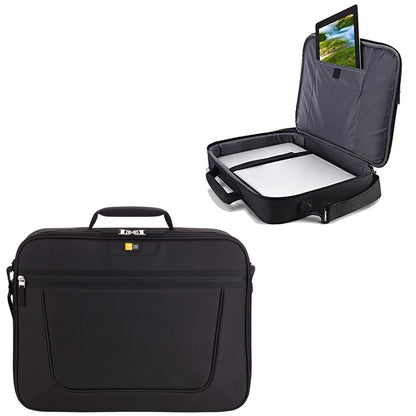 CASE LOGIC MALETIN DE PORTATIL 15.6" PERFIL RIGIDO NEGRO APERTURA LIBRO