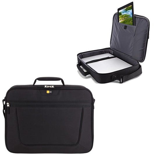 CASE LOGIC MALETIN DE PORTATIL 15.6" PERFIL RIGIDO NEGRO APERTURA LIBRO