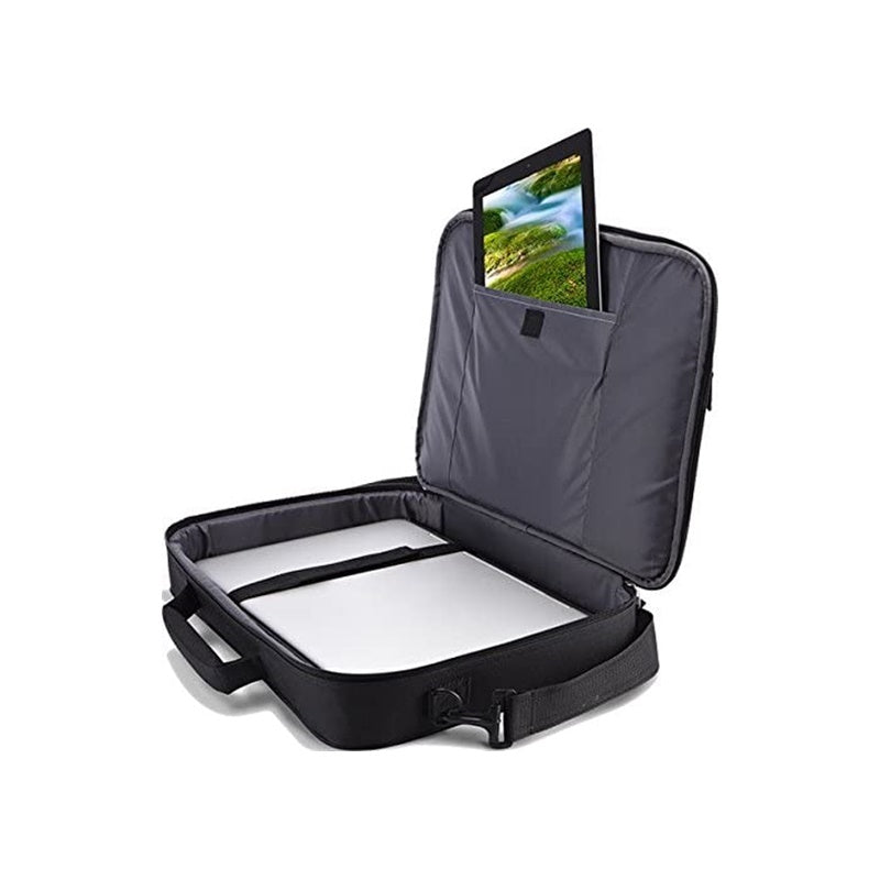 CASE LOGIC MALETIN DE PORTATIL 15.6" PERFIL RIGIDO NEGRO APERTURA LIBRO