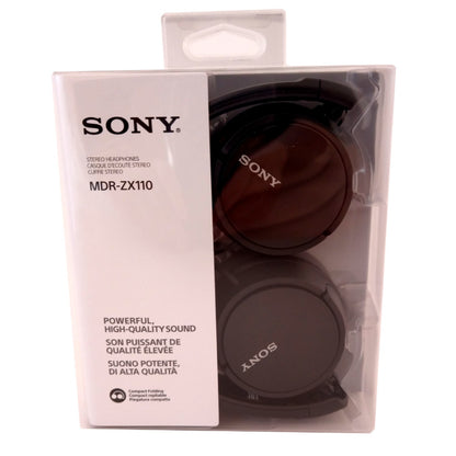 SONY AURICULARES DIADEMA MDR-ZX110 NEGRO