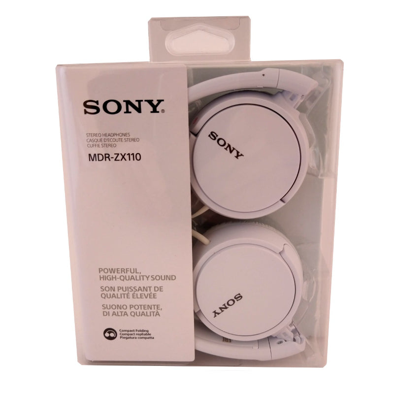 SONY AURICULARES DIADEMA MDR-ZX110 BLANCO