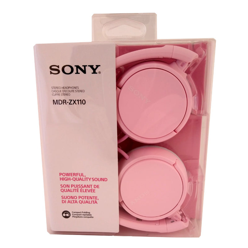 SONY AURICULARES DIADEMA MDR-ZX110 ROSA
