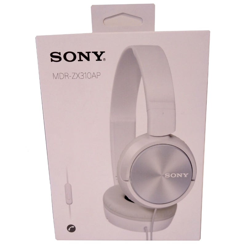 SONY AURICULARES DIADEMA MICROFONO MDR-ZX310AP BLANCO