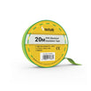 TECHNIK CINTA AISLANTE PVC 0.13x18MM 20 METROS AMARILLO/VERDE