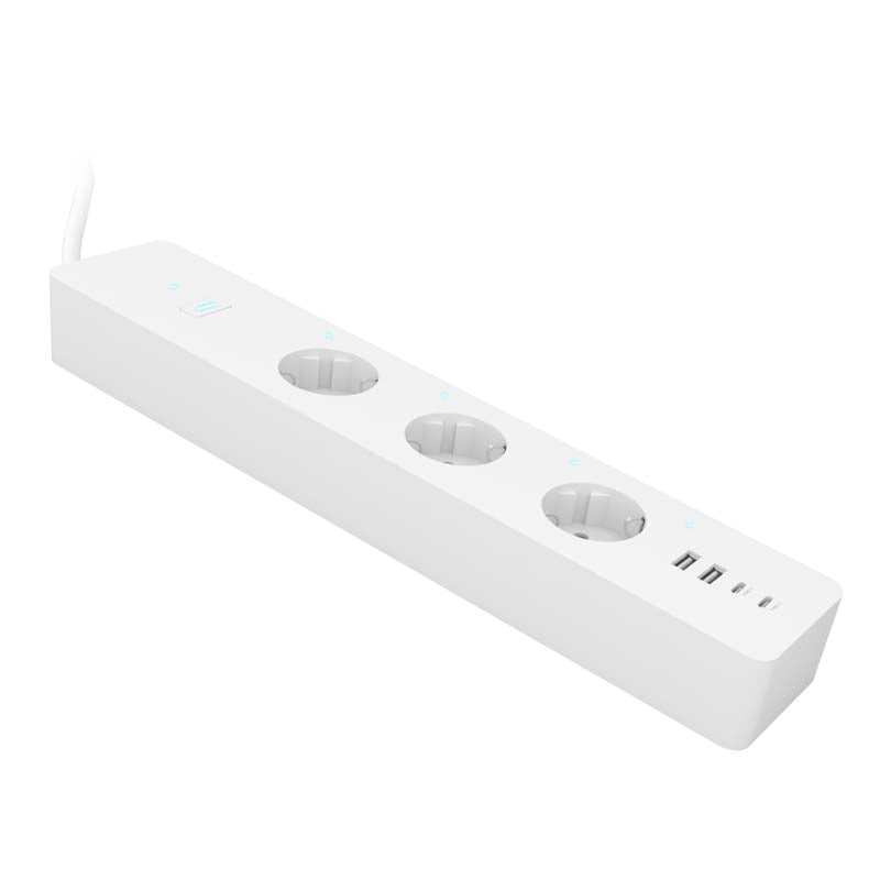 TECHNIK MODEE REGLETA INTELIGENTE 3 ENCHUFES+2xUSB+2xTIPO-C 16A