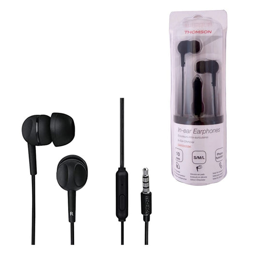 THOMSON AURICULARES BOTON EAR3005 NEGRO