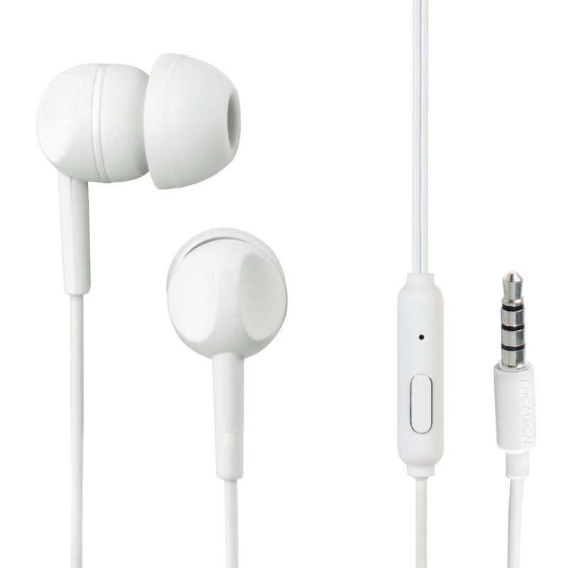 THOMSON AURICULARES BOTON EAR3005 BLANCO