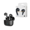 UNICO EP2808 AURICULARES BLUETOOTH 5.3 TWS SEMI IN-EAR NEGRO