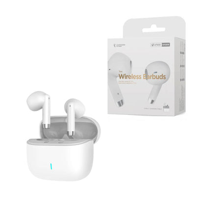 UNICO EP2808 BLUETOOTH HEADPHONES 5.3 TWS SEMI IN-EAR WHITE