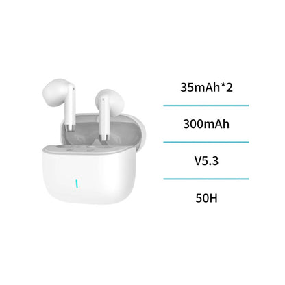 UNICO EP2808 BLUETOOTH HEADPHONES 5.3 TWS SEMI IN-EAR WHITE