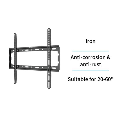 SUPORTE FIXO PARA TV UNICO MU6377 20 A 60 50KG CINZA