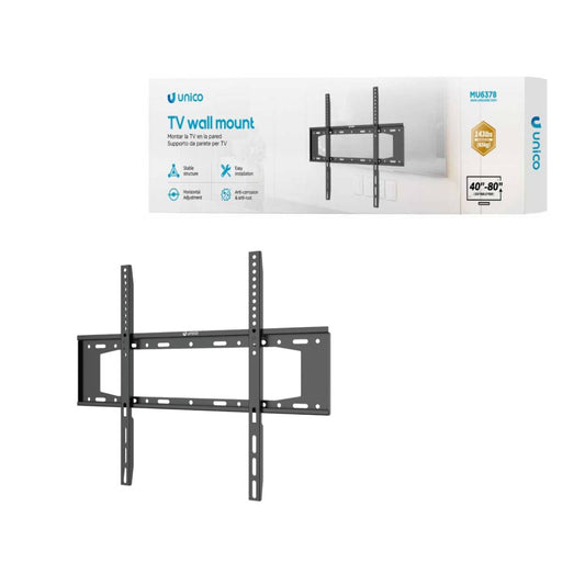 UNICO MU6378 SOPORTE TV FIJO 40 A 80 65KG GRIS