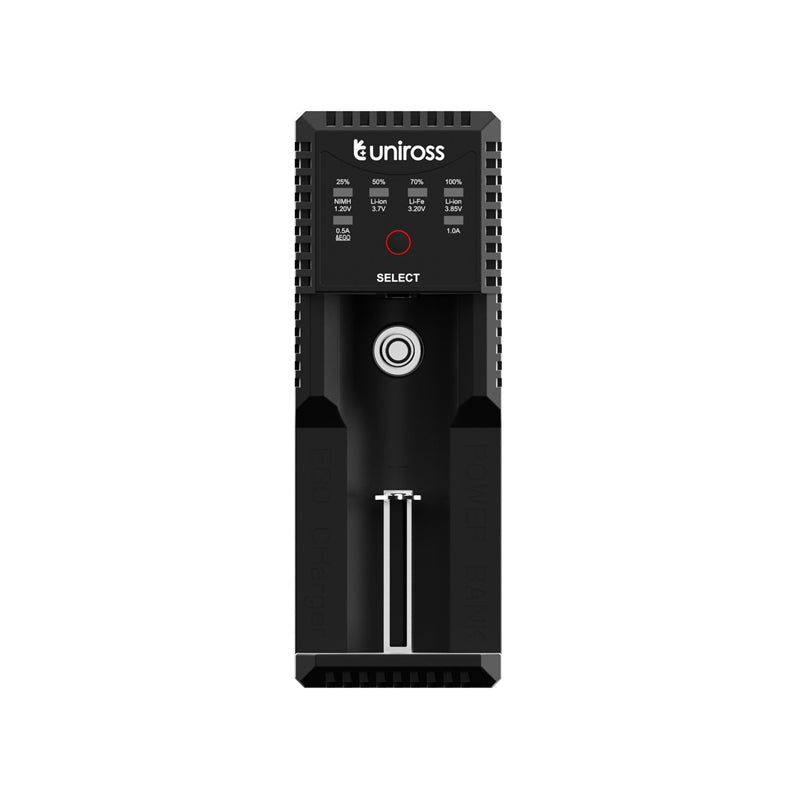 CARREGADOR UNIROSS UNIVERSAL MINI 3T NiMH/NiCD/Li-Ion/LifePO4