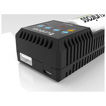 CARREGADOR UNIROSS UNIVERSAL MINI 3T NiMH/NiCD/Li-Ion/LifePO4