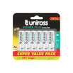 UNIROSS POWER PLUS PILA ALCALINA AA LR6 BLISTER*12