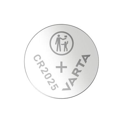 VARTA LITHIUM BUTTON BATTERY CR2025 3V BLISTER*5