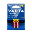 VARTA MAX POWER PILA ALCALINA AA LR6 BLISTER*2
