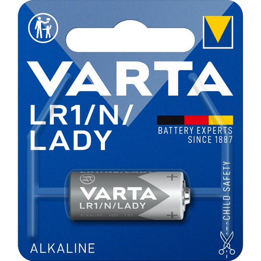 VARTA PILA ALCALINA LR1 N LADY 1,5V BLISTER*1