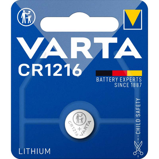 VARTA PILA BOTON LITIO CR1216 3V BLISTER*1