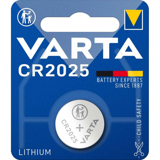 VARTA PILA BOTON LITIO CR2025 3V BLISTER*1