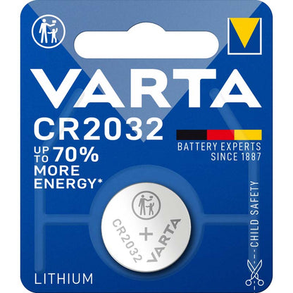 BATERIA DE BOTÃO DE LÍTIO VARTA CR2032 3V BLISTER*1