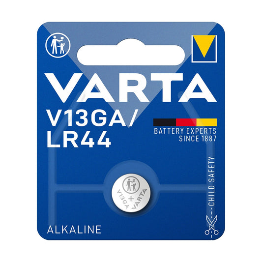 VARTA PILA BOTON ALCALINA LR44/V13GA 1,5V BLISTER*1