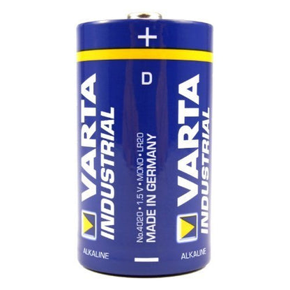 VARTA INDUSTRIAL PRO (BATTERY PRICE) ALKALINE LR20 D 1.5V BOX*20