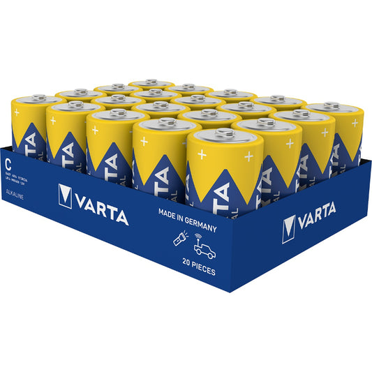 VARTA INDUSTRIAL PRO (PRECIO PILA) ALCALINA LR14 C 1,5V CAJA*20