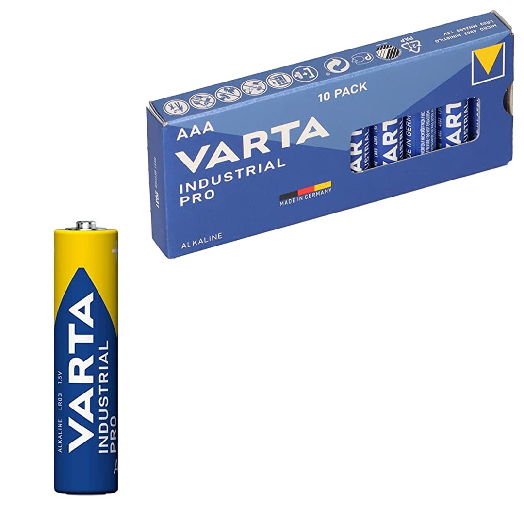 VARTA INDUSTRIAL PRO (PRECIO PILA) ALCALINA LR03 AAA 1,5V CAJA*10