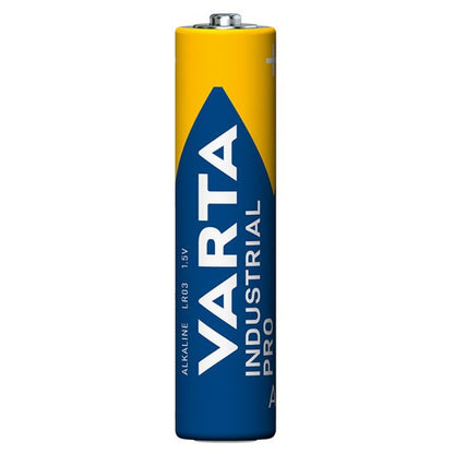 VARTA INDUSTRIAL PRO (PRECIO PILA) ALCALINA LR03 AAA 1.5V RETRACTIL*4